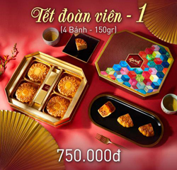 HỘP 4 BÁNH TRUNG THU GIVRAL TẾT ĐOÀN VIÊN 1